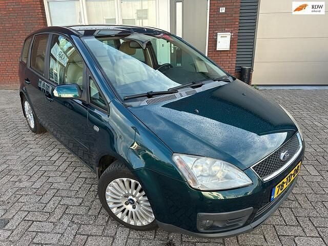 Groen, metallic lak Gebruikt 2006 Ford C-MAX Ghia MPV | € 3.750 (Eerlijke prijs) - Afbeelding 1/4