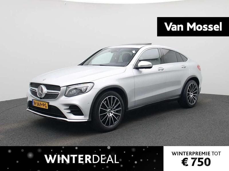 Grijs Occasion 2018 Mercedes GLC250 AMG line Coupé | € 39.400 (Iets duurder) - Afbeelding 1/4