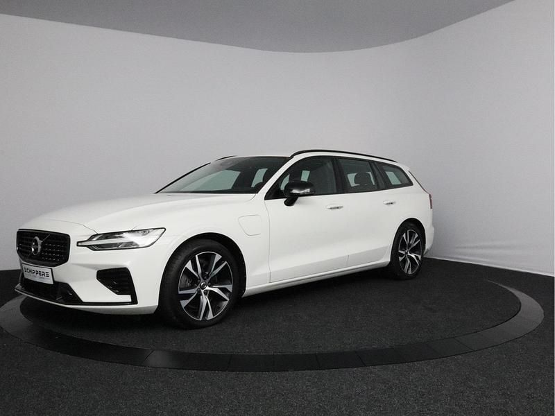 Wit Gebruikt 2021 Volvo V60 R-Design Stationwagen | € 30.900 (Goede deal) - Afbeelding 1/4