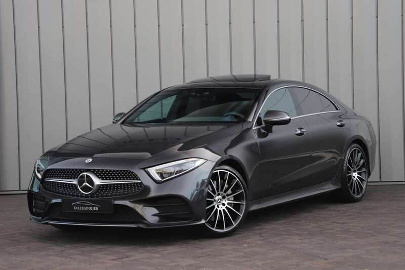 Grijs Gebruikt 2018 Mercedes CLS450 Premium Plus Sedan | € 54.500 (Eerlijke prijs) - Afbeelding 1/4