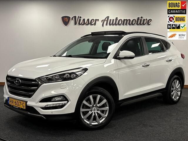 Wit Gebruikt 2015 Hyundai Tucson Premium SUV | € 17.950 (Eerlijke prijs) - Afbeelding 1/4