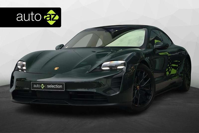 Groen Gebruikt 2023 Porsche Taycan GTS Sport Sedan | € 89.900 - Afbeelding 1/4