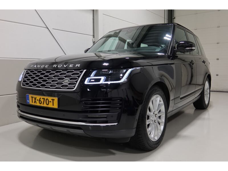 Zwart, metallic lak Gebruikt 2018 Land Rover Range Rover Vogue SUV | € 63.900 (Duur) - Afbeelding 1/4