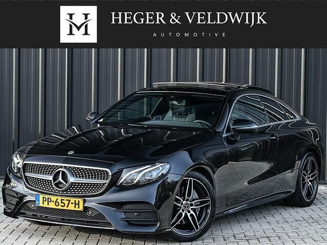 Zwart Gebruikt 2017 Mercedes E200 Business Coupé | € 26.900 (Eerlijke prijs) - Afbeelding 1/4