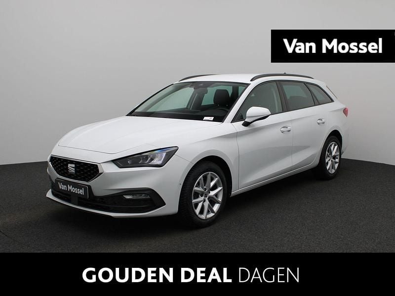 Wit Gebruikt 2021 Seat Leon FR Stationwagen | € 20.944 (Super prijs) - Afbeelding 1/4