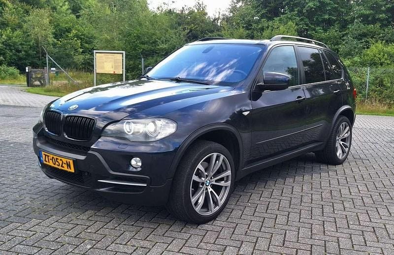 Blauw Gebruikt 2008 BMW X5 SUV | € 22.995 - Afbeelding 1/4