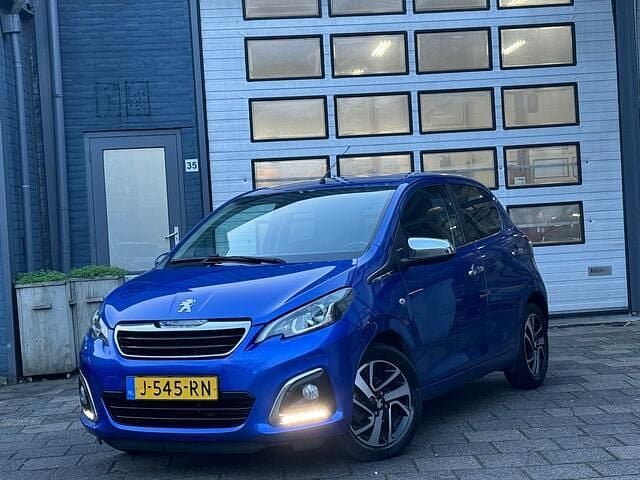 Blauw Occasion 2020 Peugeot 108 Allure Hatchback | € 8.995 (Eerlijke prijs) - Afbeelding 1/4