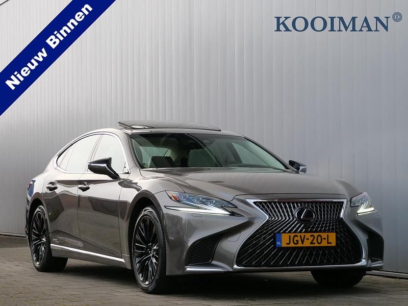 Grijs Gebruikt 2017 Lexus LS500h President Line Sedan | € 47.950 - Afbeelding 1/4