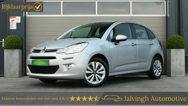 Grijs Gebruikt 2015 Citroën C3 PureTech Hatchback | € 4.740 (Eerlijke prijs) - Afbeelding 1/4