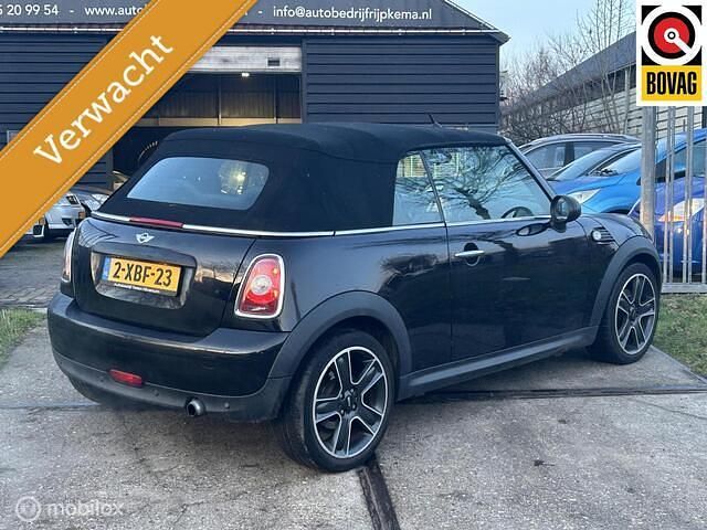 Occasion Mini One Cabriolet Pepper 98 PK (72 kW) 2010 Zwart Cabriolet