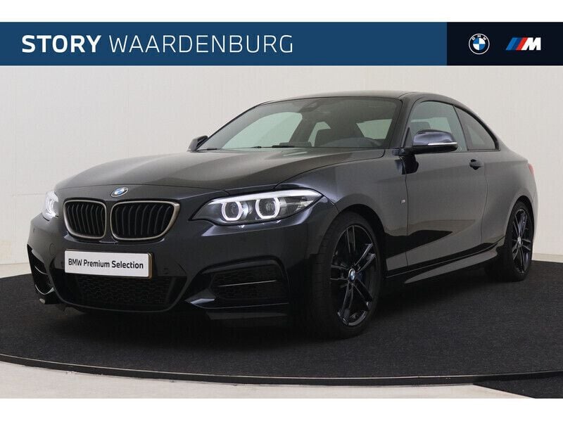 Zwart Gebruikt 2021 BMW M240 Comfort Edition Coupé | € 46.950 (Eerlijke prijs) - Afbeelding 1/4
