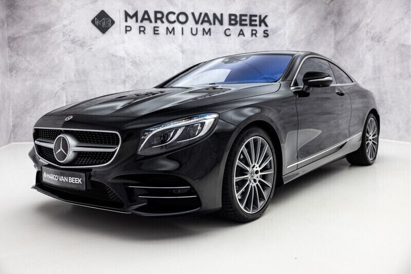 Zwart, metallic lak Gebruikt 2019 Mercedes S450 Premium Plus Sedan | € 59.850 (Duur) - Afbeelding 1/4