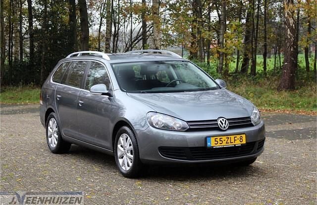 Grijs Gebruikt 2013 VW Golf VII Comfortline Stationwagen | € 5.999 (Super prijs) - Afbeelding 1/4
