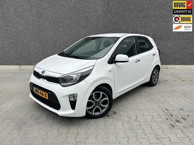 Wit Gebruikt 2018 Kia Picanto Hatchback | € 12.750 (Super prijs) - Afbeelding 1/4