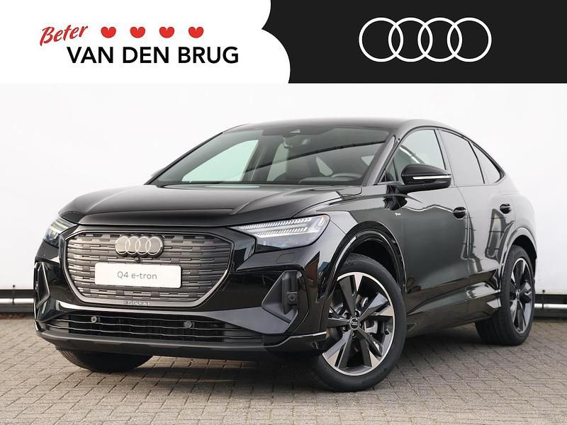 Zwart (metallic) Nieuw 2025 Audi Q4 Sportback e-tron Competition SUV | € 54.800 (Goede deal) - Afbeelding 1/4