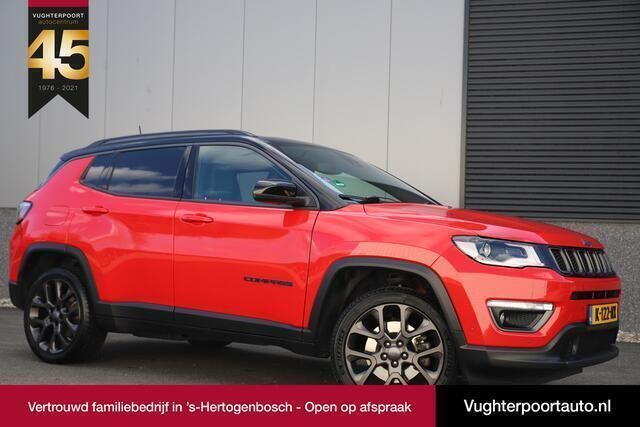 Rood Gebruikt 2021 Jeep Compass SUV | € 22.949 (Iets duurder) - Afbeelding 1/4