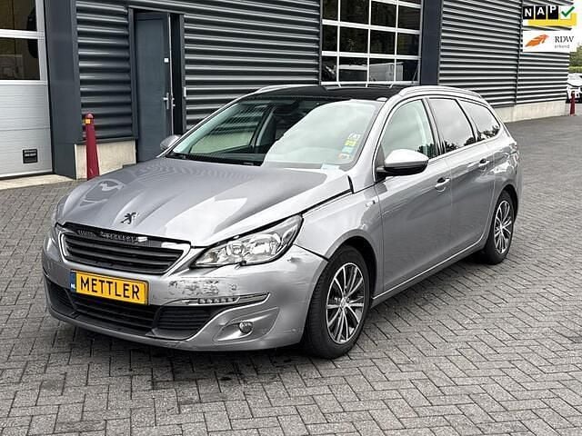 Grijs Gebruikt 2016 Peugeot 308 Style Stationwagen | € 4.950 (Super prijs) - Afbeelding 1/4