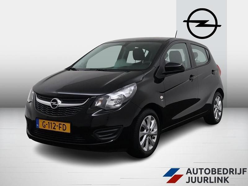 Zwart Gebruikt 2019 Opel Karl Edition Hatchback | € 8.899 (Eerlijke prijs) - Afbeelding 1/4