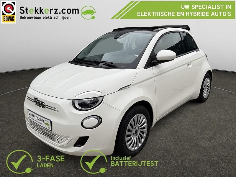 Wit Gebruikt 2023 Fiat 500C Cabriolet | € 21.595 (Eerlijke prijs) - Afbeelding 1/3