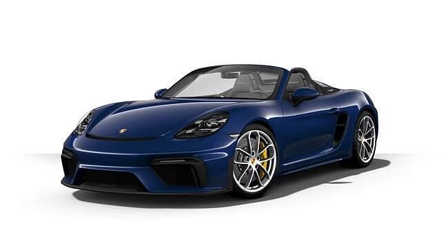 Blauw Occasion 2019 Porsche Boxster Spyder Cabriolet | € 129.900 - Afbeelding 1/4