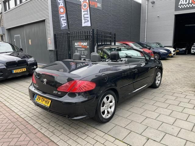 Occasion Peugeot 307 CC 140 PK (102 kW) 2007 Zwart Cabriolet