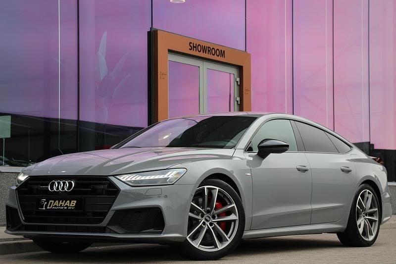Grijs Gebruikt 2021 Audi A7 Sportback S-Line Hatchback | € 49.545 - Afbeelding 1/4
