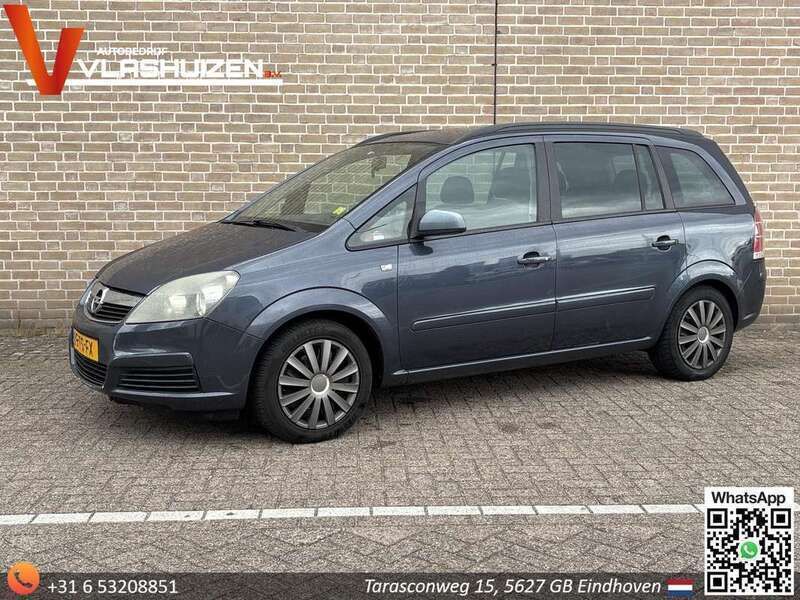 Grijs Gebruikt 2007 Opel Zafira Enjoy MPV | € 999 - Afbeelding 1/4