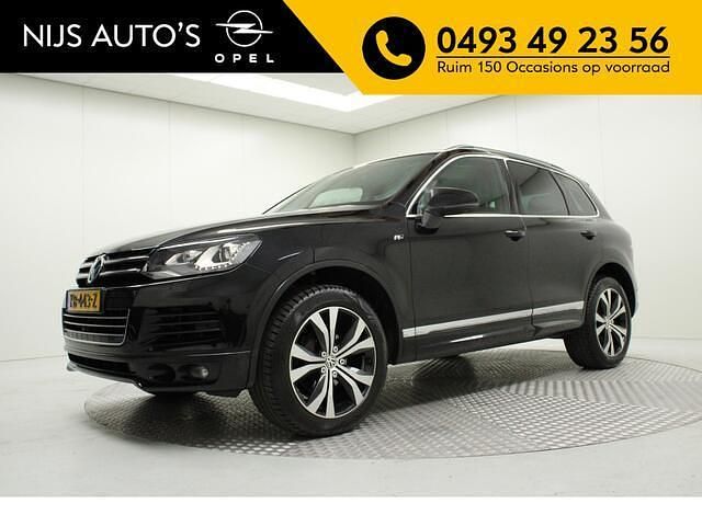 Zwart Occasion 2012 VW Touareg R-line SUV | € 13.500 - Afbeelding 1/4