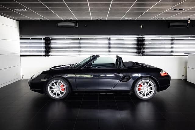 Occasion Porsche Boxster S 260 PK (191 kW) 2002 Zwart Cabriolet