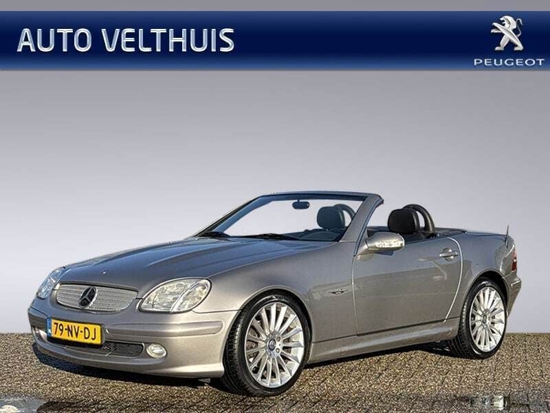 Grijs Gebruikt 2004 Mercedes SLK200 Edition Cabriolet | € 14.950 (Eerlijke prijs) - Afbeelding 1/4