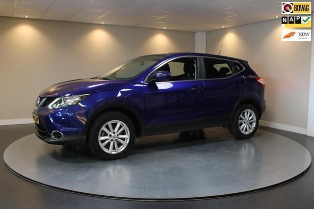 Blauw Occasion 2015 Nissan Qashqai Acenta SUV | € 9.940 (Eerlijke prijs) - Afbeelding 1/4