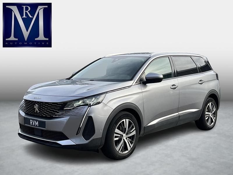 Grijs Gebruikt 2021 Peugeot 5008 Allure SUV | € 24.899 (Eerlijke prijs) - Afbeelding 1/4