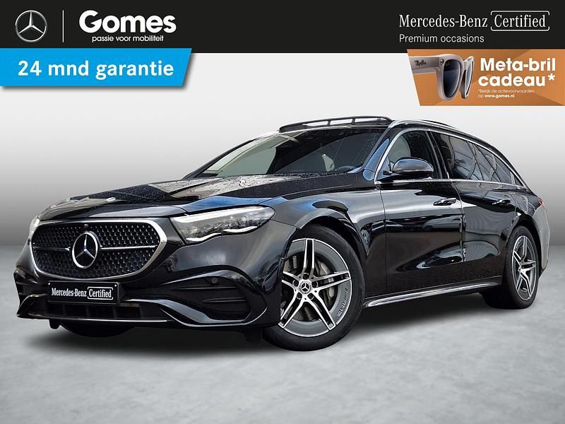 Zwart Gebruikt 2023 Mercedes E300 AMG Stationwagen | € 54.950 (Duur) - Afbeelding 1/4