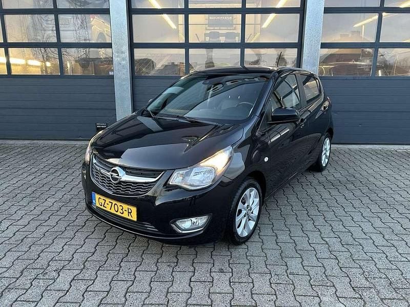 Zwart (metallic) Occasion 2015 Opel Karl Cosmo Hatchback | € 8.435 (Eerlijke prijs) - Afbeelding 1/4