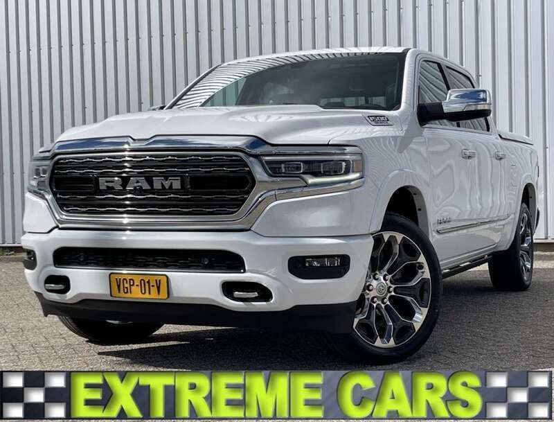 Wit, metallic lak Gebruikt 2020 Dodge Ram Limited Pickup | € 59.950 (Eerlijke prijs) - Afbeelding 1/4