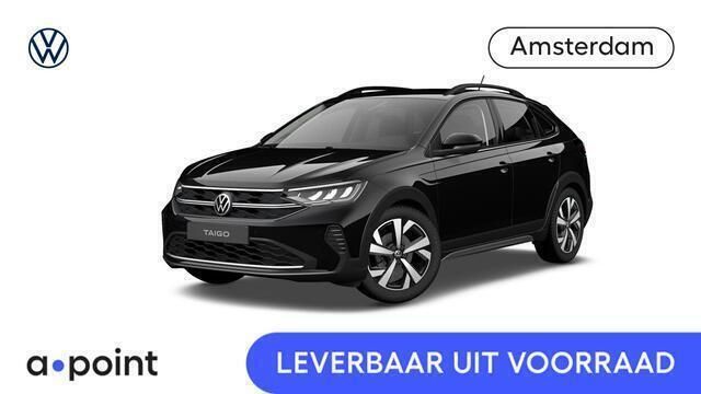 Zwart Nieuw 2025 VW Taigo Edition SUV | € 38.087 (Iets duurder) - Afbeelding 1/4