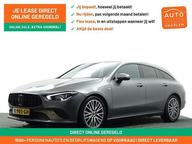 Grijs metallic Occasion 2021 Mercedes CLA220 Shooting Brake AMG Stationwagen | € 29.900 - Afbeelding 1/4
