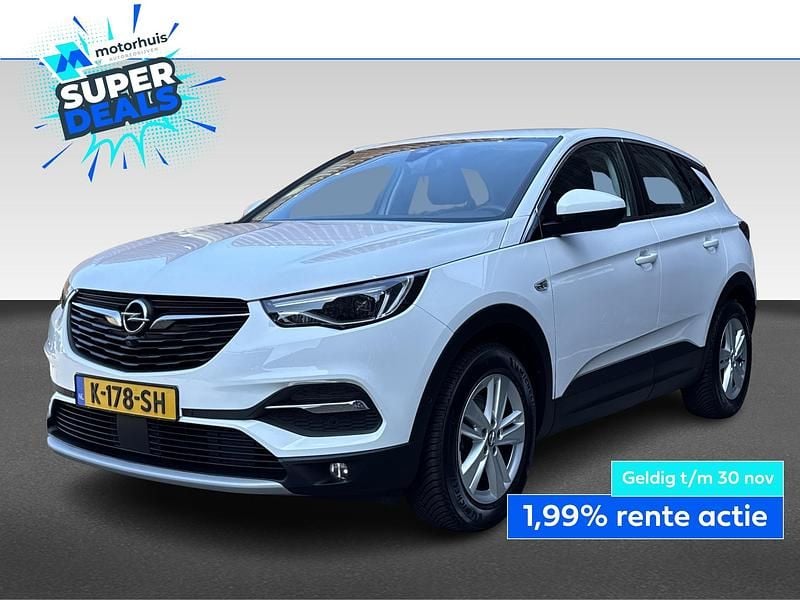 Wit Gebruikt 2021 Opel Grandland X Business Elegance SUV | € 15.940 (Goede deal) - Afbeelding 1/4