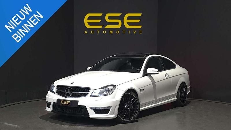Wit Occasion 2012 Mercedes C63 AMG AMG Edition 1 Coupé | € 36.995 (Super prijs) - Afbeelding 1/4