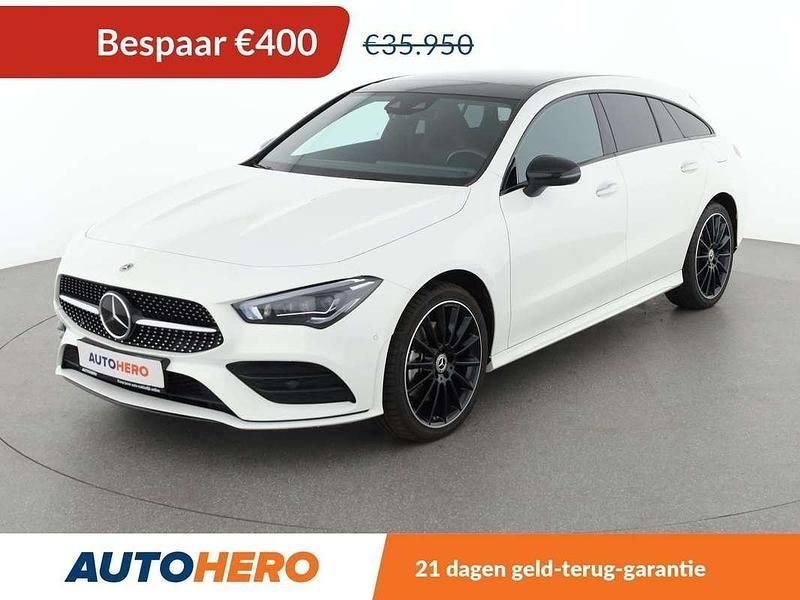 Wit Gebruikt 2023 Mercedes CLA250e Shooting Brake AMG line Stationwagen | € 35.749 (Eerlijke prijs) - Afbeelding 1/3