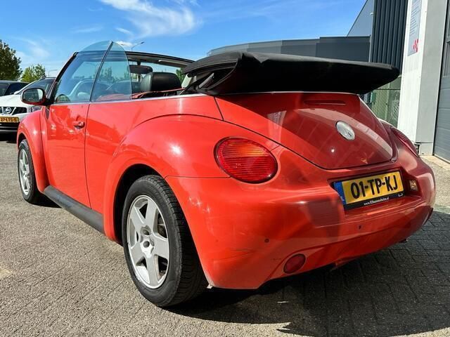 Rood Gebruikt 2003 VW Beetle Highline Cabriolet | € 1.450 (Super prijs) - Afbeelding 1/4