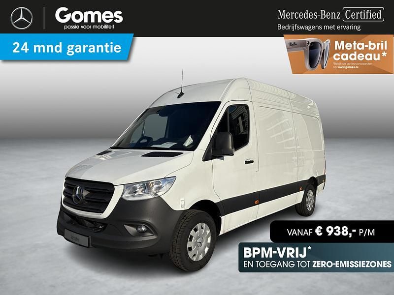 Wit Gebruikt 2024 Mercedes Sprinter Van | € 50.000 - Afbeelding 1/4