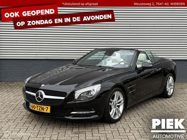 Zwart, metallic lak Gebruikt 2012 Mercedes SL350 Edition 1 Cabriolet | € 36.999 - Afbeelding 1/3