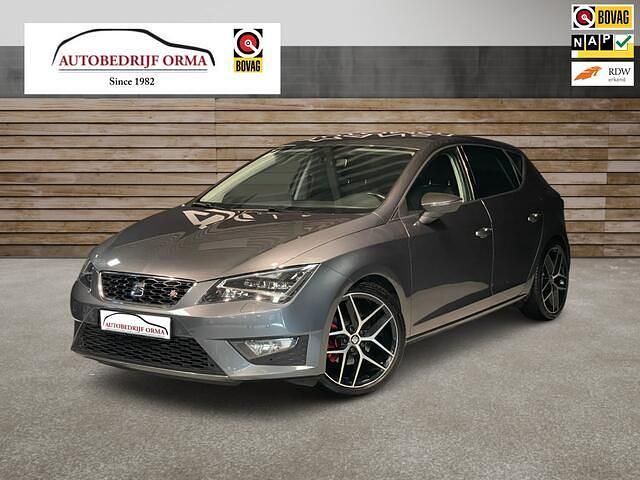 Grijs Gebruikt 2016 Seat Leon FR Hatchback | € 12.995 (Eerlijke prijs) - Afbeelding 1/4