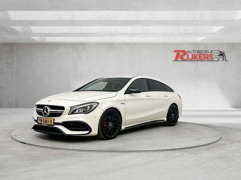 Wit Gebruikt 2017 Mercedes CLA45 AMG Shooting Brake AMG Stationwagen | € 27.999 (Eerlijke prijs) - Afbeelding 1/4