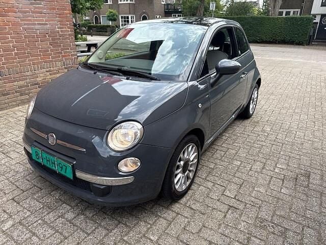 Grijs Gebruikt 2011 Fiat 500 Lounge Hatchback | € 3.795 (Eerlijke prijs) - Afbeelding 1/4
