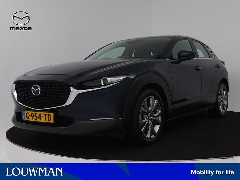 Blauw Occasion 2019 Mazda CX-30 Comfort SUV | € 22.745 (Eerlijke prijs) - Afbeelding 1/4