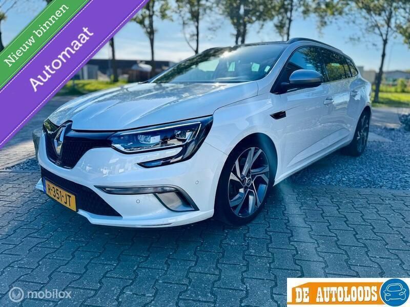 Occasion Renault Mégane GrandTour R.S. 206 PK (151 kW) 2017 Wit Stationwagen