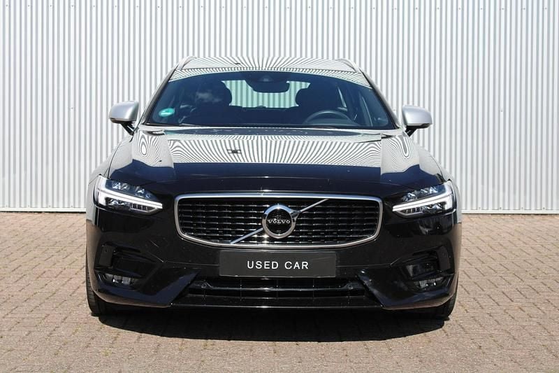 Occasion Volvo V90 R-Design 191 PK (140 kW) 2020 Zwart, metallic lak Stationwagen