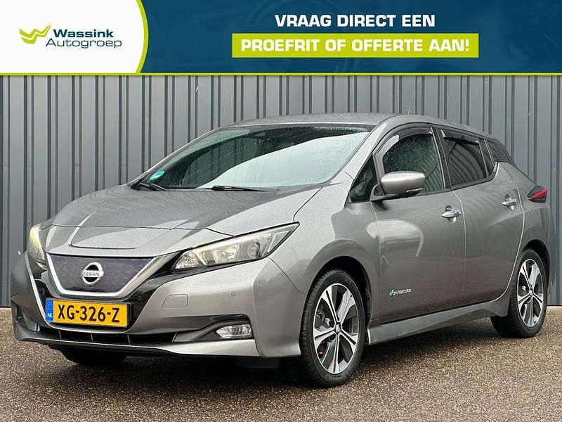 Occasion Nissan Leaf N-Connecta 110 kW (150 PK) 2018 Grijs Hatchback